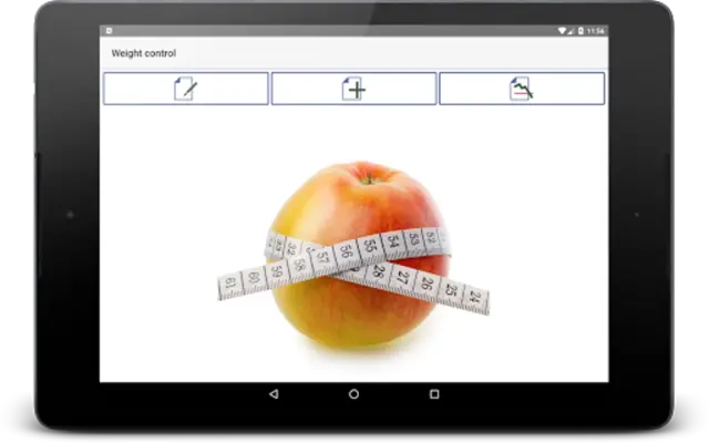Контроль веса android App screenshot 3