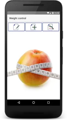 Контроль веса android App screenshot 7
